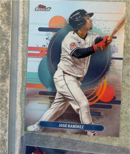 2025 Topps Finest #135 José Ramírez — front