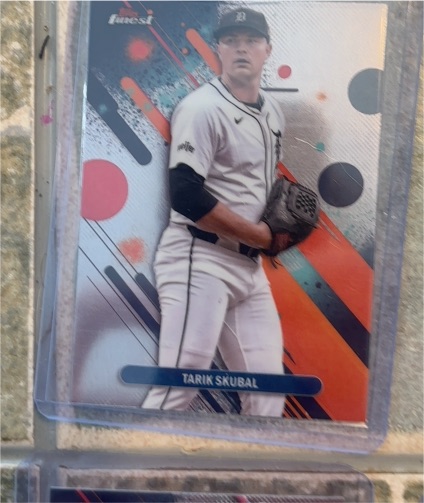 2025 Topps Finest #90 Tarik Skubal — front
