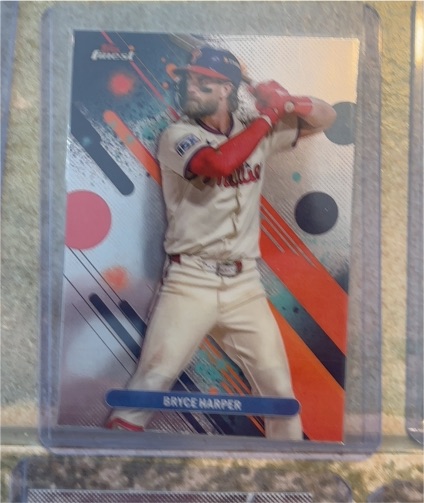 2025 Topps Finest #73 Bryce Harper — front