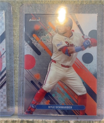 2025 Topps Finest #88 Kyle Schwarber — front