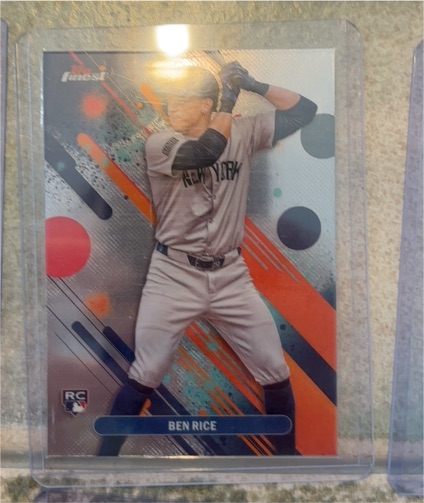 2025 Topps Finest #48 Ben Rice — front