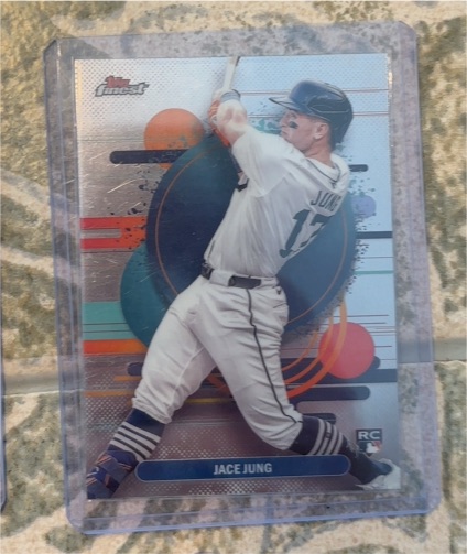 2025 Topps Finest #191 Jace Jung — front