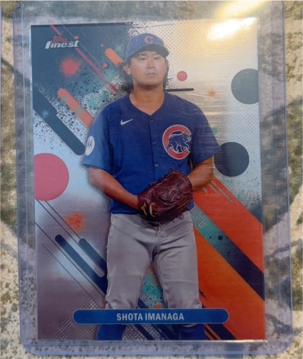 2025 Topps Finest #87 Shota Imanaga — front