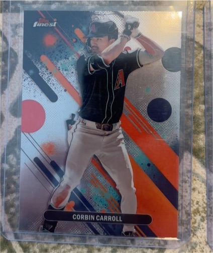 2025 Topps Finest #72 Corbin Carroll — front