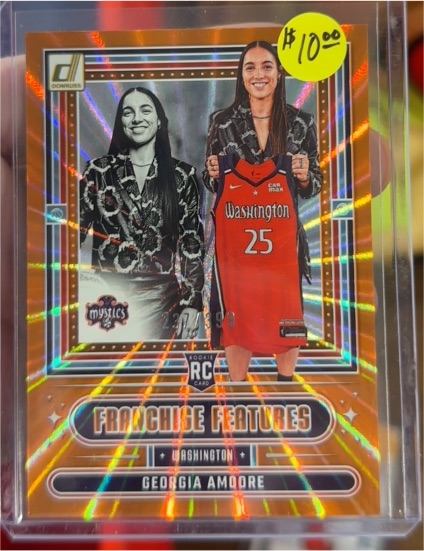 2025 Donruss WNBA #20 Georgia Amoore Franchise Features — front