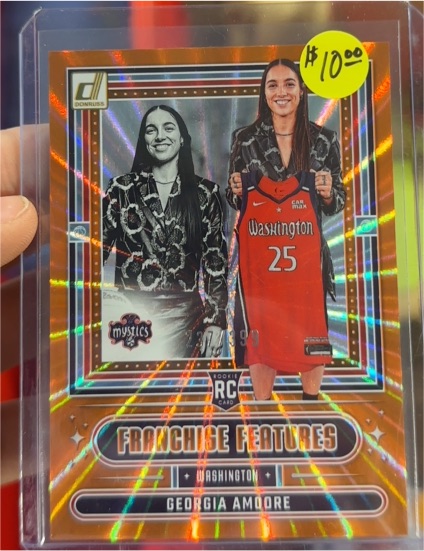 2025 Donruss WNBA #20 Georgia Amoore Franchise Features — front