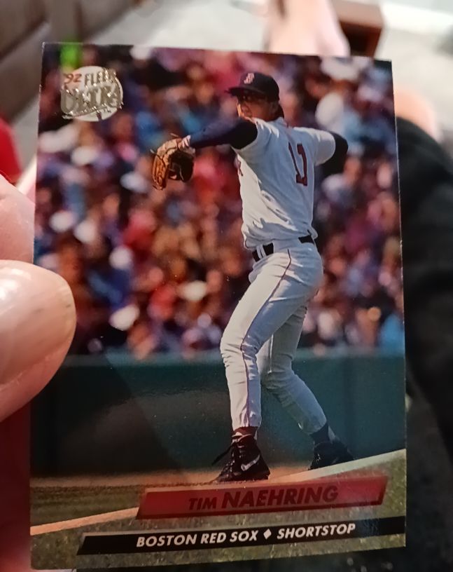 1992 Fleer Ultra #317 Tim Naehring — front