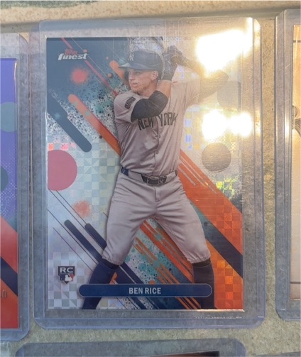 2025 Topps Finest #48 Ben Rice — front