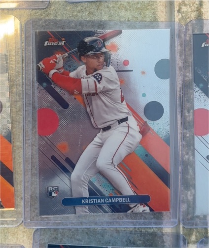 2025 Topps Finest #98 Kristian Campbell — front