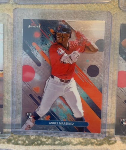 2025 Topps Finest #94 Angel Martinez — front