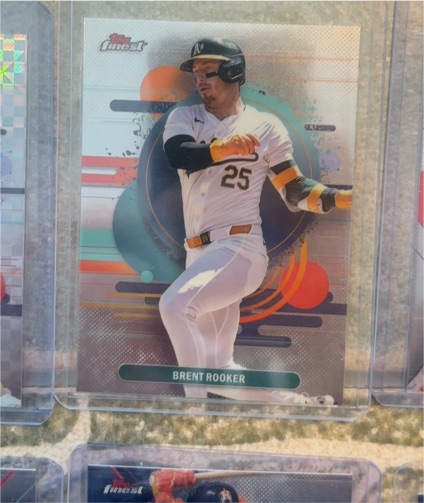 2025 Topps Finest #138 Brent Rooker — front