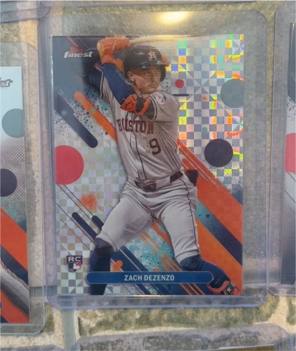 2025 Topps Finest #62 Zach Dezenzo — front