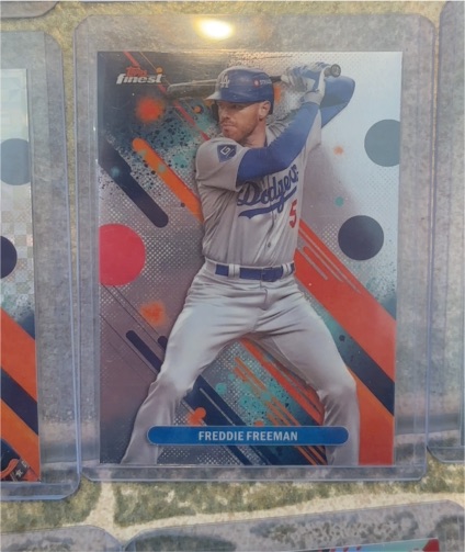 2025 Topps Finest #69 Freddie Freeman — front