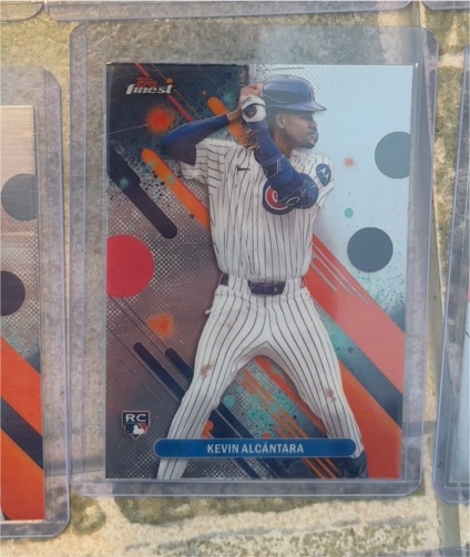 2025 Topps Finest #33 Kevin Alcantara — front