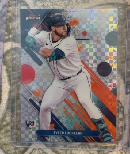 2025 Topps Finest #18 Tyler Locklear — front