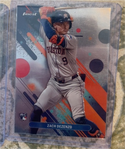 2025 Topps Finest #62 Zach Dezenzo — front
