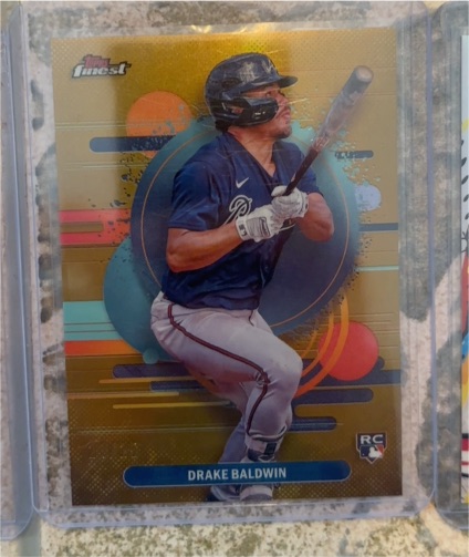 2025 Topps Finest #183 Drake Baldwin — front
