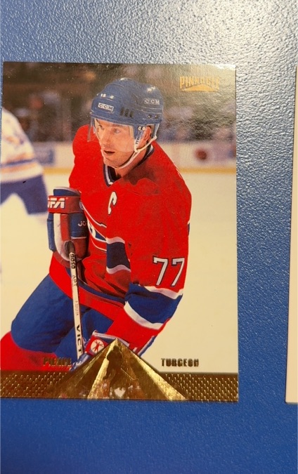 1996 Pinnacle #77 Theoren Fleury — front