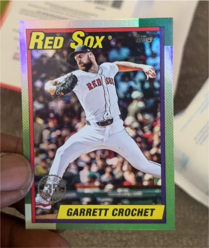 2025 Topps Update #U90-40 Garrett Crochet — front