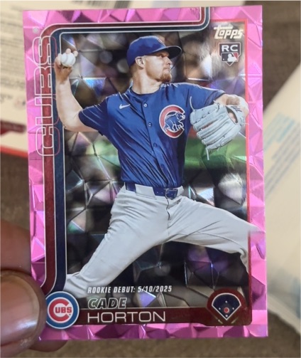 2025 Topps Update #US214 Cade Horton — front