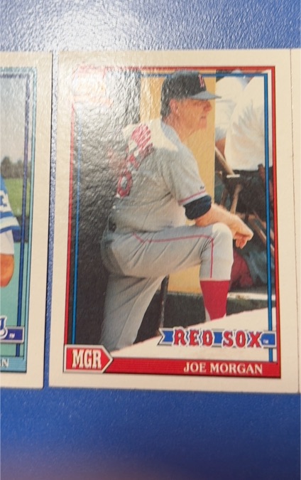 1991 Topps #21 Joe Morgan — front