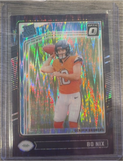 2024 Donruss Optic #209 Bo Nix — front