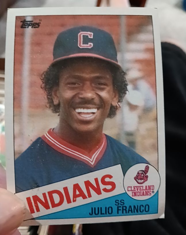 1985 Topps #237 Julio Franco — front