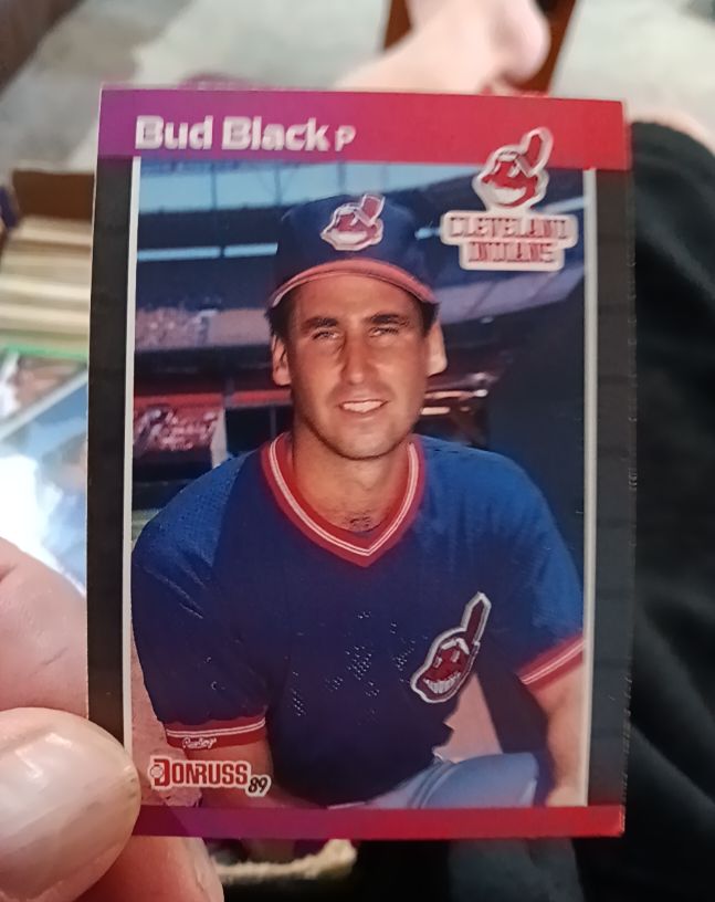 1989 Donruss #556 Bud Black — front