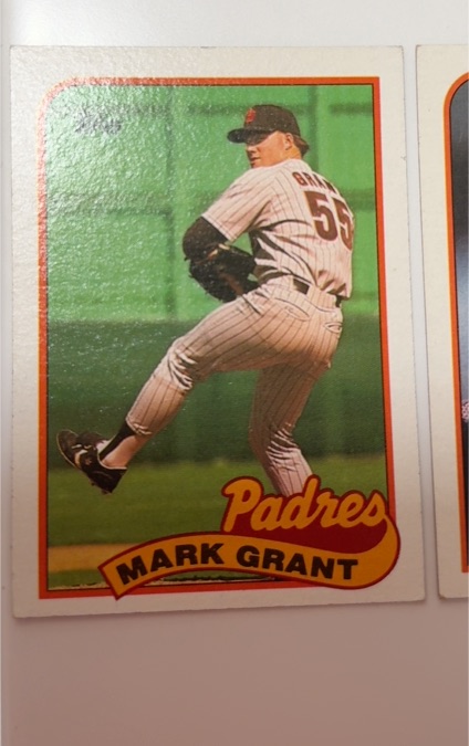 1989 Topps #178 Mark Grant — front