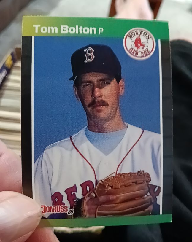 1989 Donruss #539 Tom Bolton — front