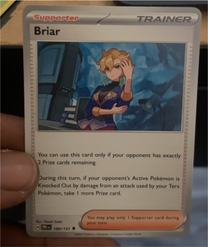 2024 Pokémon Prismatic Evolutions #100 Briar — front