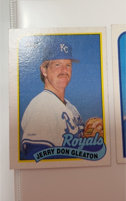 1989 Topps #724 Jerry Don Gleaton — front