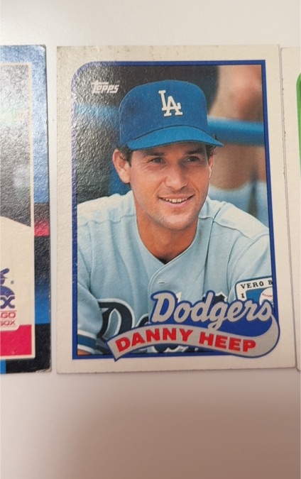 1989 Topps #198 Danny Heep — front