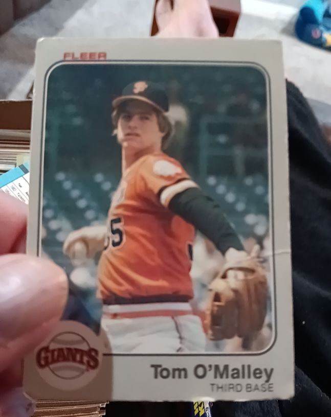 1983 Fleer #271 Tom O'Malley — front