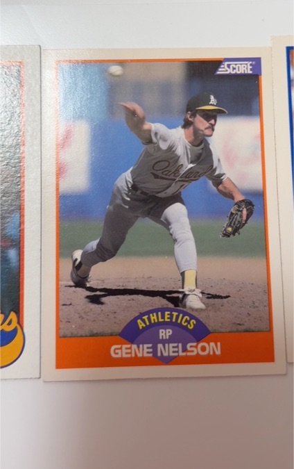 1989 Score #434 Gene Nelson — front