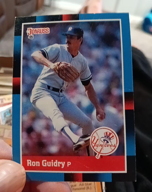 1988 Donruss #175 Ron Guidry — front