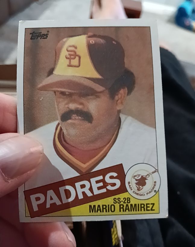1985 Topps #427 Mario Ramirez — front