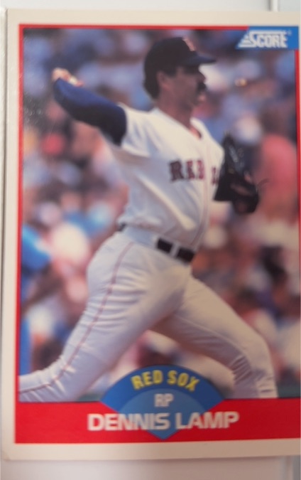 1989 Score #508 Dennis Lamp — front