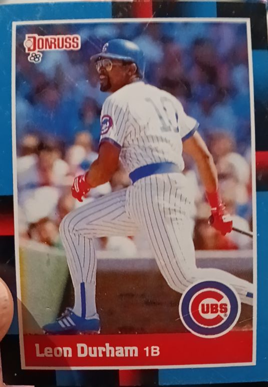 1988 Donruss #191 Leon Durham — front