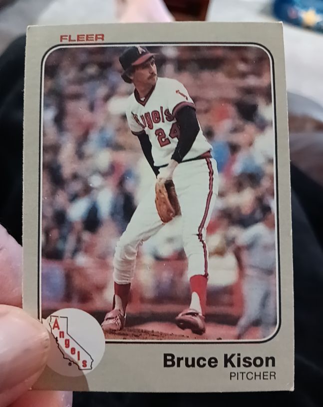 1983 Fleer #96 Bruce Kison — front
