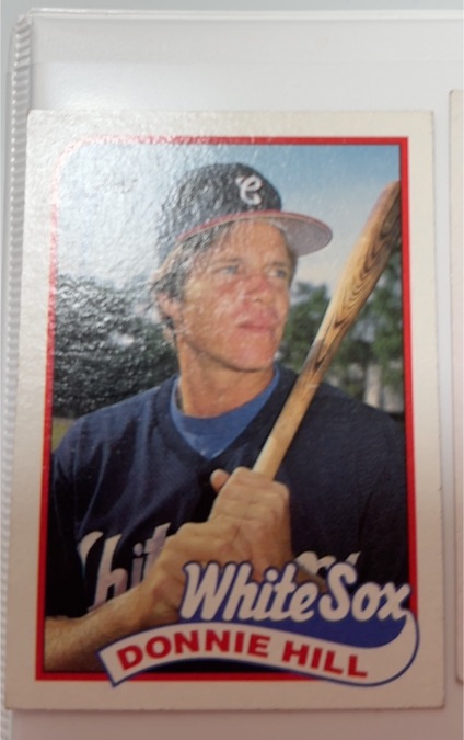 1989 Topps #512 Donnie Hill — front