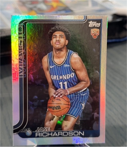 2025-26 Topps #225 Jase Richardson — front
