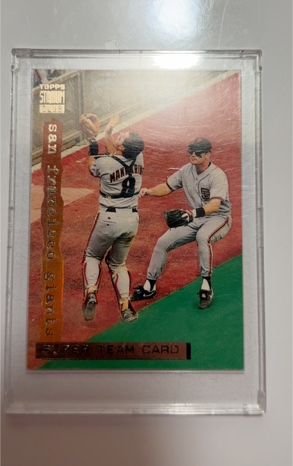 1994 Topps Stadium Club #14 Super Team Card San Francisco Giants — front