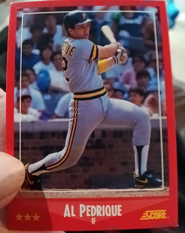 1988 Score #301 Al Pedrique — front