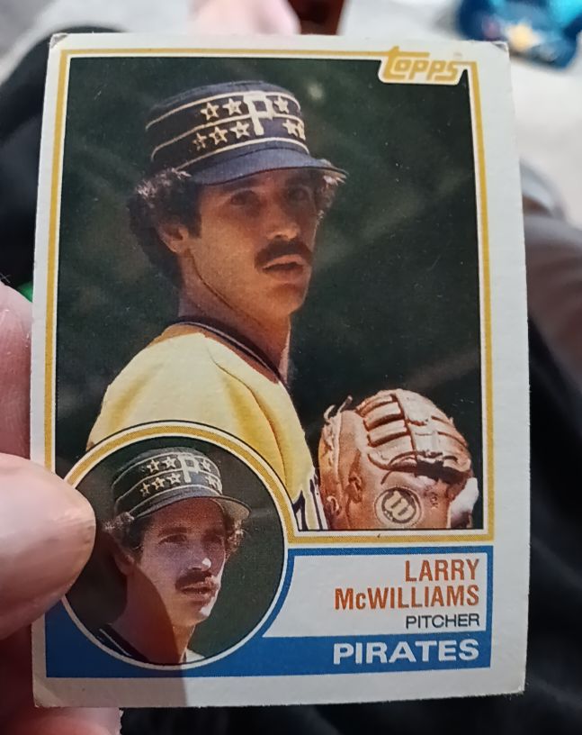 1983 Topps #253 Larry McWilliams — front