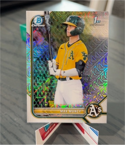 2022 Bowman Chrome #BCP-89 Max Muncy — front