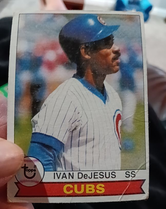 1979 Topps #398 Ivan DeJesus Chicago Cubs — front