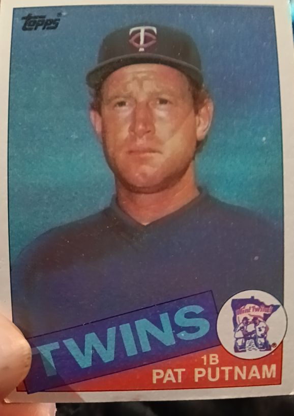 1985 Topps #535 Pat Putnam — front