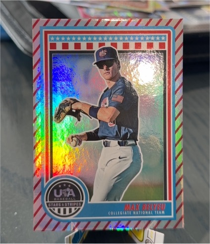 2025 Panini Stars & Stripes #43 Max Belyeu — front