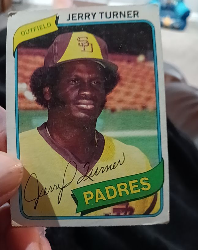 1980 Topps #133 Jerry Turner — front